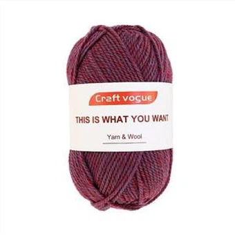 خيوط الحياكة المصنوعة من مزيج الصوف الأكريليك