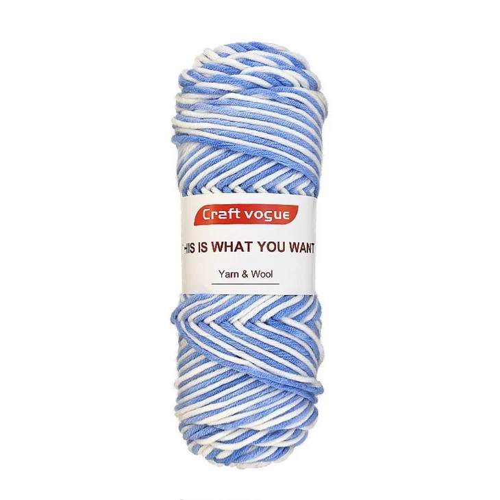 thick and thin yarn